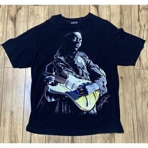 Jimi Hendrix “Authentic ODM Premium Brands” Vintage XL Black Cotton T-Shirt
